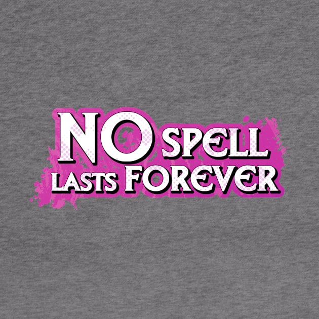 No Spell Lasts Forever Logo by Killer Tater Tots Comics